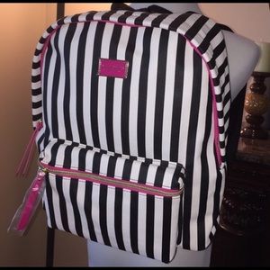 🖤SOLD🖤Betsey Johnson Striped Backpack